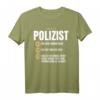 Lustiges Polizist Geschenk-Idee - Humorvolles Polizei Beruf T-Shirt für Kollegen, Freunde & Familie