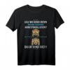 Wo sind denn meine doofen Arbeitskollegen? Witziges T-Shirt mit Affen und Spruch  Perfekt für den Arbeitsplatz und als humorvolles Geschenk
