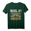 Finanzbeamte Haben Immer Recht T-Shirt  Lustiges Büro-Geschenk für Beamte, Polizisten, Zollbeamte, Lehrer & Kollegen