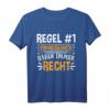 Finanzbeamte Haben Immer Recht T-Shirt  Lustiges Büro-Geschenk für Beamte, Polizisten, Zollbeamte, Lehrer & Kollegen