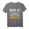 Finanzbeamte Haben Immer Recht T-Shirt  Lustiges Büro-Geschenk für Beamte, Polizisten, Zollbeamte, Lehrer & Kollegen