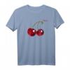 Rote Kirschen Cherry T-Shirt  Trendige Fruchtbekleidung für die ganze Familie, ideales Geschenk für Freunde, Mama, Papa & Kinder
