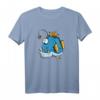 Tiefsee Anglerfisch Illustration T-Shirt - Geschenkidee für Meeresliebhaber und Fischfans für Damen und Herren