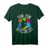 Pew Pew Specialist - Lustiges Paintball T-Shirt für Herren, Damen und Kinder, Farbspritzer & Schießmotive