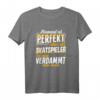 T-Shirt Skatspieler mit lustigem Spruch - Geschenk für Skatliebhaber, Kartenspiel-Fans & Geburtstagsgeschenk für Männer & Frauen