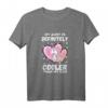 Meine Tante ist definitiv cooler als Papa T-Shirt - Lustiges Einhorn Geschenk für coole Tanten zum Geburtstag, Muttertag, Valentinstag & Weihnachten