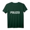 Polizei Hemd Grün für Deutsche Polizei - Langarmshirt, Traditionelles Polizei-Design, Perfektes Geschenk für Polizeibeamte