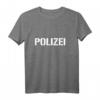 Polizei Hemd Grün für Deutsche Polizei - Langarmshirt, Traditionelles Polizei-Design, Perfektes Geschenk für Polizeibeamte
