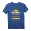 Lustiges Herren Polizist T-Shirt  Perfektes Geschenk für Polizei Cop, Polizeibeamte, Polizistin & Strafverfolgung zu Geburtstag, Weihnachten & Abschluss