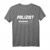 Werdender Polizist Beruf Polizei Studium Polizistin Geschenk T-Shirt  Perfektes Geschenk für angehende Polizisten, Fans & Familie