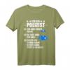 Lustiges Polizist Geschenk-Idee Polizei Spruch T-Shirt  Witziges Polizeibeamten Shirt für alle Dienstgrade