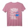 Lustiges Polizist Geschenk-Idee Polizei Spruch T-Shirt  Witziges Polizeibeamten Shirt für alle Dienstgrade
