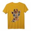 Gute Zeit Giraffe Polizei Sonnenbrille T-Shirt  Lustiges Tier- und Safari-Geschenk für Geburtstage, Weihnachten, Vatertag und Feiern