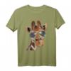 Gute Zeit Giraffe Polizei Sonnenbrille T-Shirt  Lustiges Tier- und Safari-Geschenk für Geburtstage, Weihnachten, Vatertag und Feiern