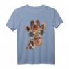Gute Zeit Giraffe Polizei Sonnenbrille T-Shirt  Lustiges Tier- und Safari-Geschenk für Geburtstage, Weihnachten, Vatertag und Feiern