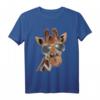 Gute Zeit Giraffe Polizei Sonnenbrille T-Shirt  Lustiges Tier- und Safari-Geschenk für Geburtstage, Weihnachten, Vatertag und Feiern