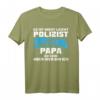 Herren Polizisten Papa Polizei Polizist Geschenk T-Shirt  Perfekt für Polizistenväter und Polizei-Fans mit coolem Motiv