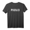 Lustiges Polizei T-Shirt zum HapBunny  Originelles Fasching Kostüm und Partyshirt für Faschingsfans