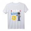 Ich bin 4 Jahre T-Shirt Jungen & Mädchen Polizei Polizist Geschenk - Lustiges Kinder Geburtstagsshirt für kleine Polizei-Fans