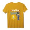 Ich bin 3 Jahre T-Shirt für Jungen & Mädchen  Lustiges Polizei Geburtstagsshirt als Geschenk für Kinder zum 3. Geburtstag