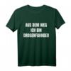 Aus dem Weg ich bin Drogenfahnder Polizei T-Shirt - Lustiges Geschenk für Polizisten & Polizeibeamte bei Einsätzen und Feiern