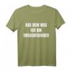 Aus dem Weg ich bin Drogenfahnder Polizei T-Shirt - Lustiges Geschenk für Polizisten & Polizeibeamte bei Einsätzen und Feiern