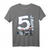 Kinder Polizei T-Shirt  Geburtstagsgeschenk für kleine Polizisten und Detektive, perfekt für 5. Geburtstage, Weihnachten & mehr
