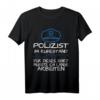 Polizist im Ruhestand Verabschiedung in Pension und Rente T-Shirt  Lustiges Geschenk für ehemalige Polizisten, Vatertag & Muttertag