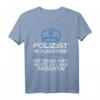Polizist im Ruhestand Verabschiedung in Pension und Rente T-Shirt  Lustiges Geschenk für ehemalige Polizisten, Vatertag & Muttertag