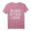 Polizei Legende Rentner Shirt  Geschenk für pensionierte Polizisten, Offiziere & Autobahnpolizei, Zoll, Grenzschutz