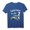 Kinder TATÜTATA 2. Geburtstag Jungen Polizeiauto T-Shirt  Lustiges Geschenk für kleine Polizisten zum 2. Geburtstag
