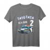 Kinder TATÜTATA 2. Geburtstag Jungen Polizeiauto T-Shirt  Lustiges Geschenk für kleine Polizisten zum 2. Geburtstag