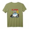 Kinder Geburtstagsshirt 4 Jahre Polizei Auto mit Aufschrift 'Alarm, ich bin schon Vier'  Perfekt für den Kindergeburtstag, Kindergarten & Schule