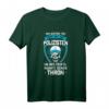 Lustiges Polizei Papa T-Shirt  Humorvolles Geschenk für Polizisten-Väter zu Weihnachten & Geburtstag
