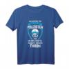 Lustiges Polizei Papa T-Shirt  Humorvolles Geschenk für Polizisten-Väter zu Weihnachten & Geburtstag