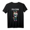 Polizeibeamte Magisches Einhorn T-Shirt  Geschenk für Kinder, Halloween Kostüm, Geburtstag & Weihnachten für kleine Polizisten und Polizei-Fans