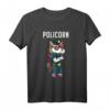 Polizeibeamte Magisches Einhorn T-Shirt  Geschenk für Kinder, Halloween Kostüm, Geburtstag & Weihnachten für kleine Polizisten und Polizei-Fans