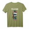 Polizeibeamte Magisches Einhorn T-Shirt  Geschenk für Kinder, Halloween Kostüm, Geburtstag & Weihnachten für kleine Polizisten und Polizei-Fans