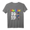 Schulkind 2019 Polizei Polizist T-Shirt  Lustiges Einschulungsshirt für Jungen und Mädchen, perfektes Geschenk zum Schulstart