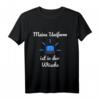 Lustiges Polizei Kostüm - Uniform Langarmshirt mit Blaulicht für Polizisten, Politesse & als Geschenkidee zum Geburtstag oder Weihnachten