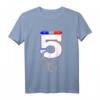 Kinder 5 Geburtstag Polizei Polizist Jungen T-Shirt - Perfektes Geschenk für Polizei- und Detektivfans zum 5. Geburtstag