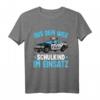 Kinder Einschulung Junge T-Shirt | Schulanfang Shirt mit Polizei-Motiv für Jungen - Lustiges Geschenk zum Schulstart