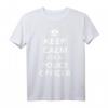 Keep Calm Polizist T-Shirt  Klassisch geschnittenes Polizeishirt für Polizisten und als Geschenk