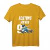 Kinder Polizeiauto T-Shirt zum 9. Geburtstag mit Dabbing Polizist - Lustiges Geschenk für kleine Polizisten und Kindergeburtstag