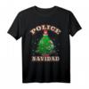 Police Navidad Lustiges Weihnachts-Party-Polizist-Shirt  Perfekt für Weihnachtsfeiern und Pyjama-Partys mit Humor