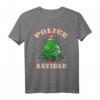 Police Navidad Lustiges Weihnachts-Party-Polizist-Shirt  Perfekt für Weihnachtsfeiern und Pyjama-Partys mit Humor