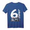 Kinder Polizei T-Shirt - Perfektes Geschenk zum 6. Geburtstag für kleine Polizisten und Detektive
