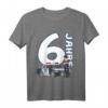 Kinder Polizei T-Shirt - Perfektes Geschenk zum 6. Geburtstag für kleine Polizisten und Detektive