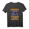 Herren Lustig Polizei Polizist Unterschätze niemals einen Spruch T-Shirt - Witziges Geschenk für Polizisten, Beamte in Rente & Kriminalpolizisten
