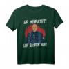 Hochzeit Poltern JGA Polizist Polizei Poltern Police Officer T-Shirt - Lustiges Outfit für Junggesellenabschied & Polterabend